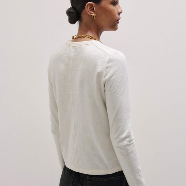 Brushed Cotton – luxury British Ivory in Me and Em exclusively at Coveti