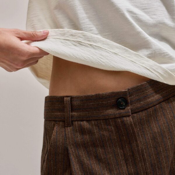 Brushed Cotton – luxury British White in Me and Em exclusively at Coveti