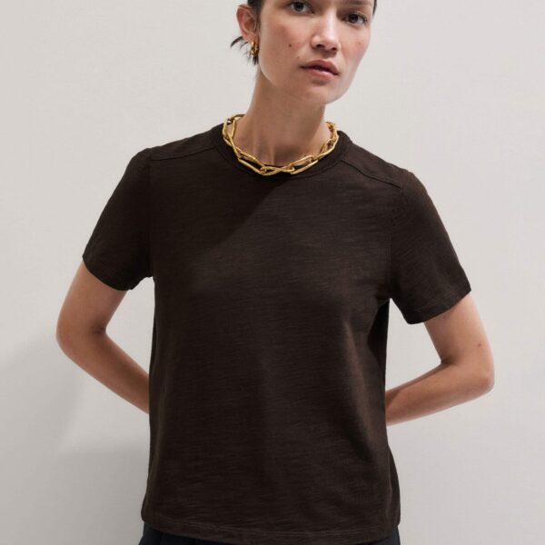 Brushed Cotton – luxury British Brown in Me and Em exclusively at Coveti