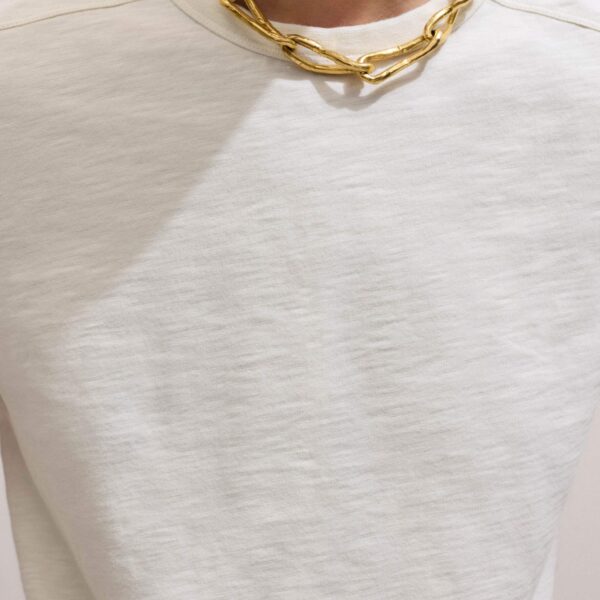 Brushed Cotton – luxury British White in Me and Em exclusively at Coveti