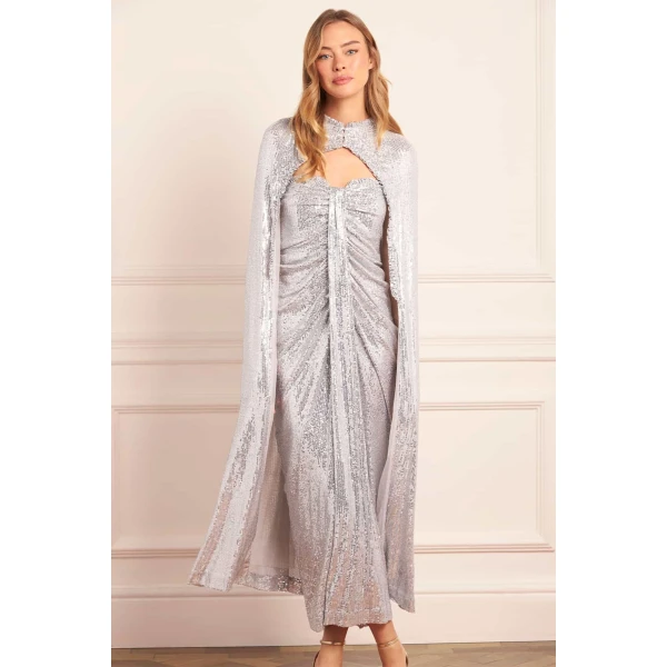 Needle and Thread cocktail dress - sequin embellished | Shop luxury evening wear at Coveti