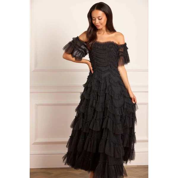 Needle and Thread cocktail dress - sequin embellished | Shop luxury evening wear at Coveti
