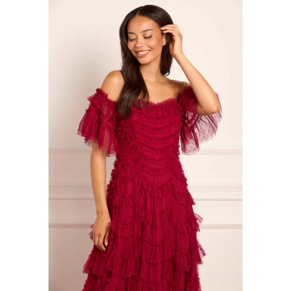 Needle and Thread cocktail dress - sequin embellished | Shop luxury evening wear at Coveti