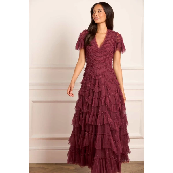 Needle and Thread cocktail dress - sequin embellished | Shop luxury evening wear at Coveti