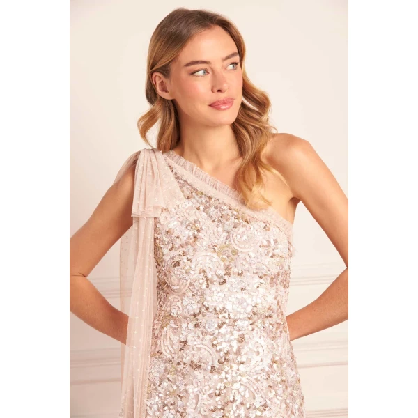 Needle and Thread cocktail dress - sequin embellished | Shop luxury evening wear at Coveti