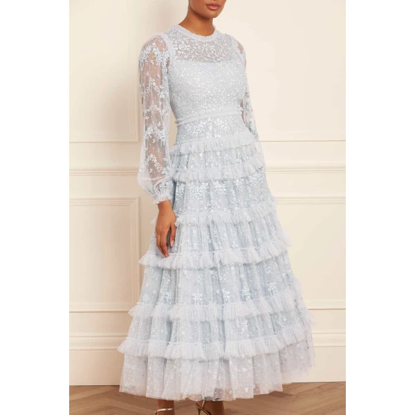 Needle and Thread cocktail dress - sequin embellished | Shop luxury evening wear at Coveti