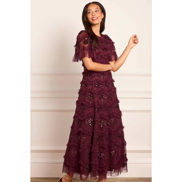 Needle and Thread cocktail dress - sequin embellished | Shop luxury evening wear at Coveti