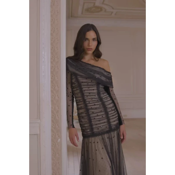 Needle and Thread cocktail dress - sequin embellished | Shop luxury evening wear at Coveti