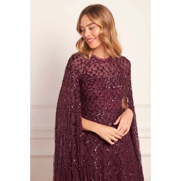 Needle and Thread cocktail dress - sequin embellished | Shop luxury evening wear at Coveti