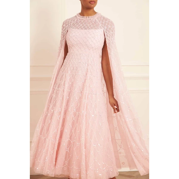 Needle and Thread cocktail dress - sequin embellished | Shop luxury evening wear at Coveti