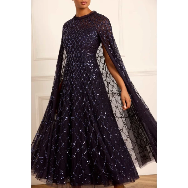 Needle and Thread cocktail dress - sequin embellished | Shop luxury evening wear at Coveti