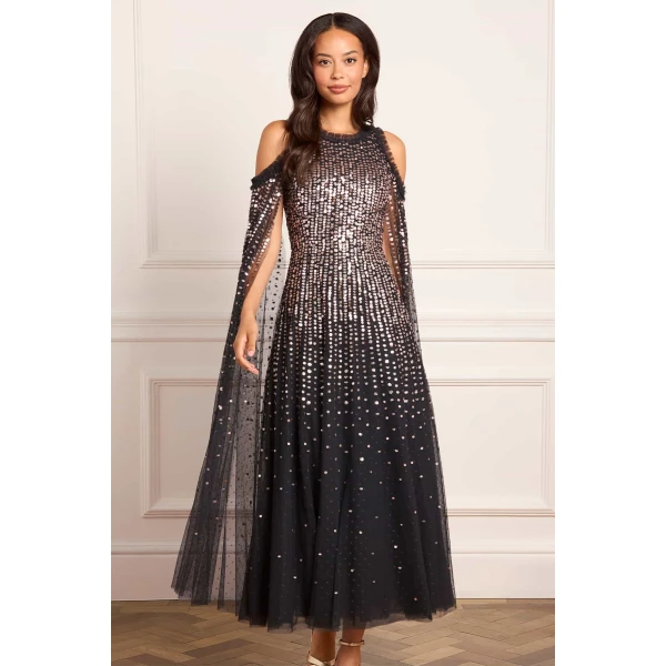 Needle and Thread cocktail dress - sequin embellished | Shop luxury evening wear at Coveti