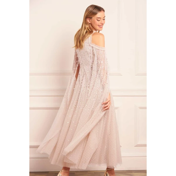 Needle and Thread cocktail dress - sequin embellished | Shop luxury evening wear at Coveti