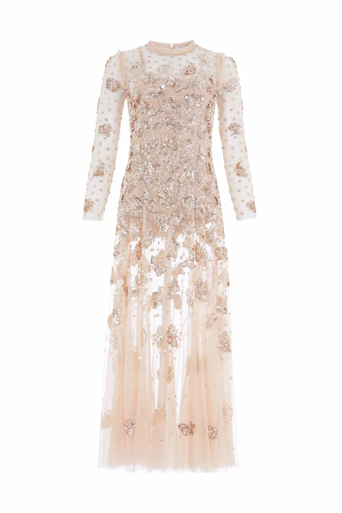 Needle & Thread dress - romantic embellished tulle gown | Coveti