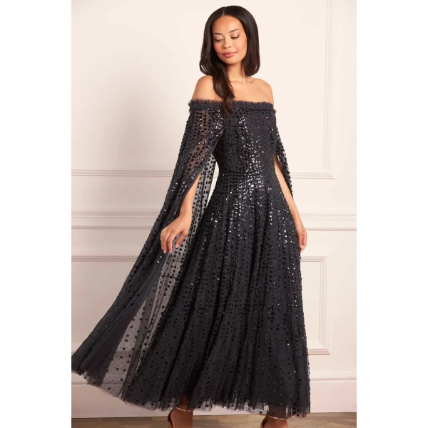Needle and Thread cocktail dress - sequin embellished | Shop luxury evening wear at Coveti