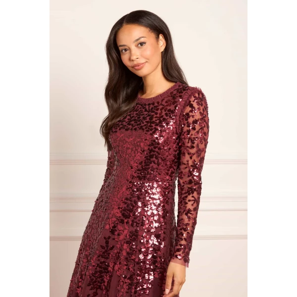 Needle and Thread cocktail dress - sequin embellished | Shop luxury evening wear at Coveti