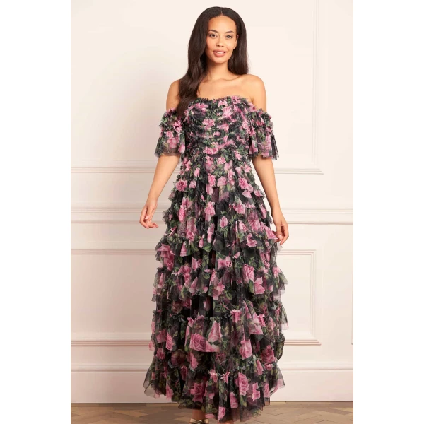 Needle and Thread cocktail dress - sequin embellished | Shop luxury evening wear at Coveti