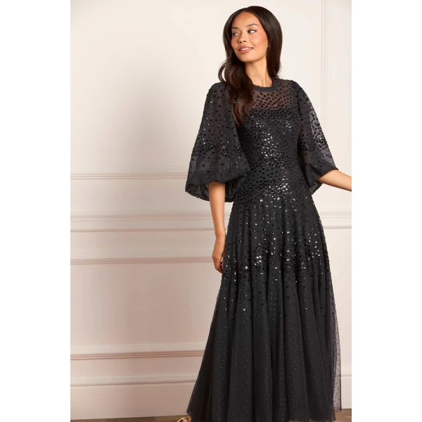 Needle and Thread cocktail dress - sequin embellished | Shop luxury evening wear at Coveti