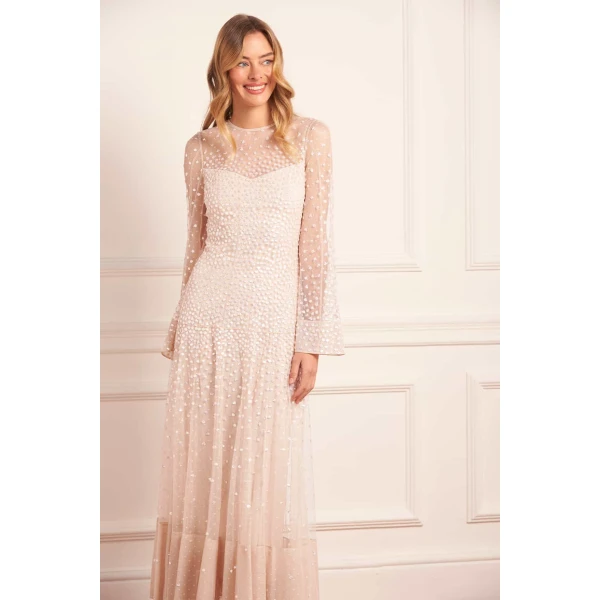 Needle and Thread cocktail dress - sequin embellished | Shop luxury evening wear at Coveti