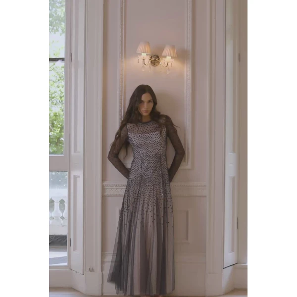 Needle and Thread cocktail dress - sequin embellished | Shop luxury evening wear at Coveti