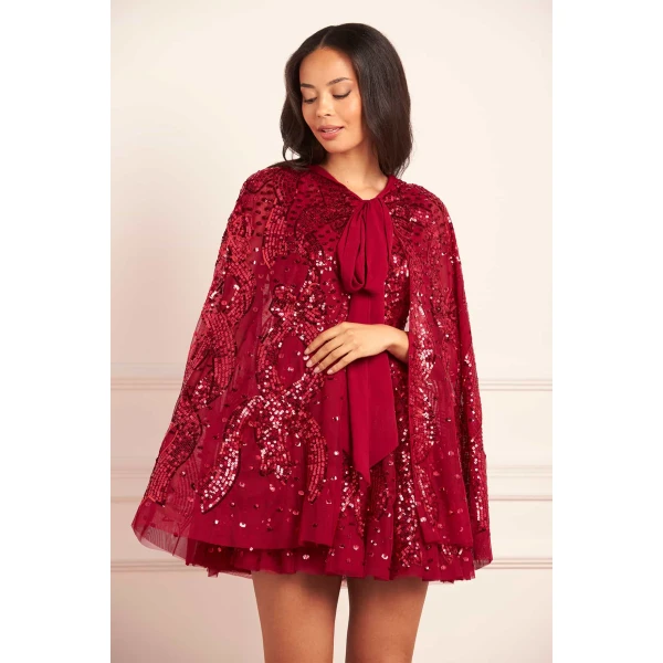 Needle and Thread cocktail dress - sequin embellished | Shop luxury evening wear at Coveti