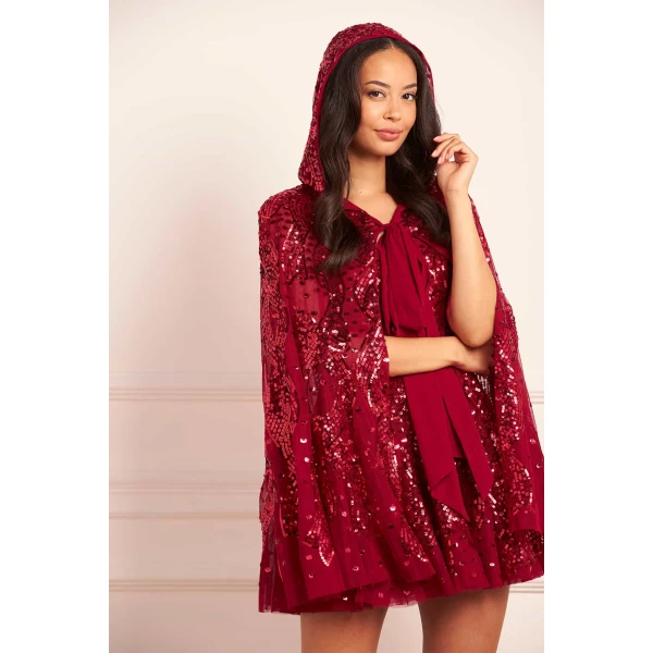 Needle and Thread cocktail dress - sequin embellished | Shop luxury evening wear at Coveti