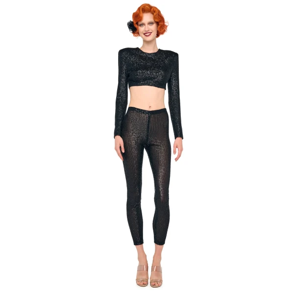 Norma Kamali Cropped Legging W/O Waistband