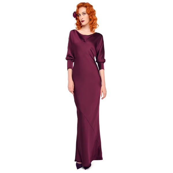 Norma Kamali Dolman Maria Gown