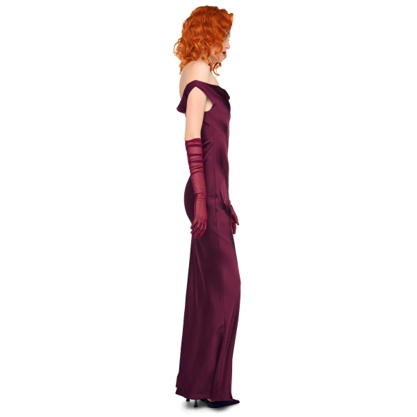 Norma Kamali Drop Shoulder Maria Gown, view 4