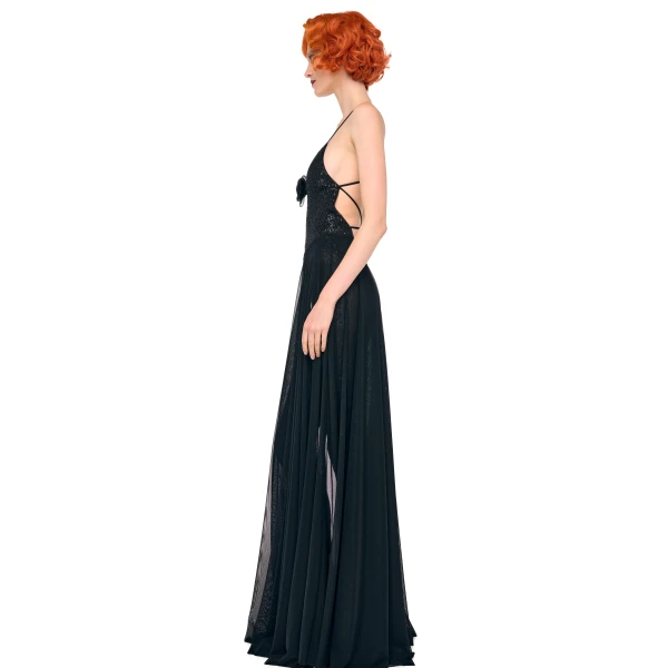 Norma Kamali Flared Skirt To Floor, view 2