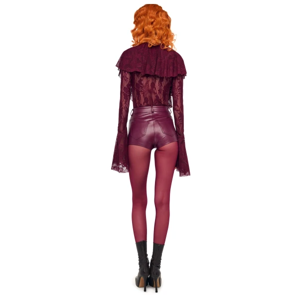 Norma Kamali High Waist Jean Short, view 5