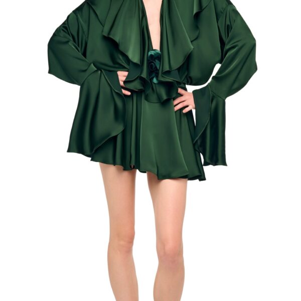 Elevate your elegance in this Norma Kamali  from the resort wear edit