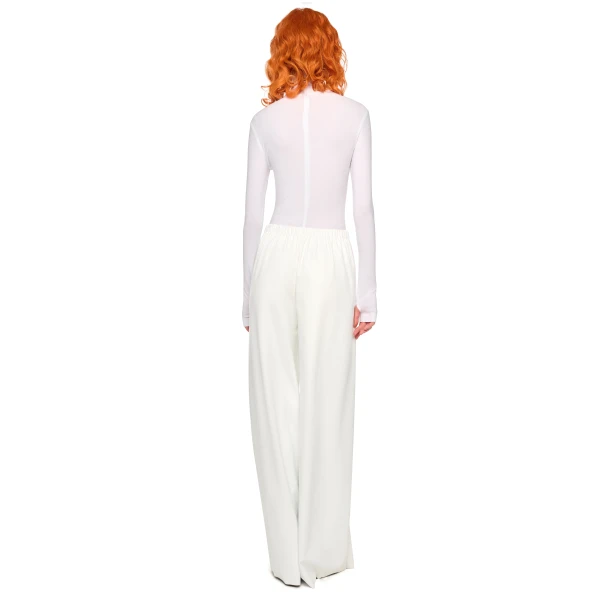 Norma Kamali Long Sleeve Turtle Bodysuit, view 3