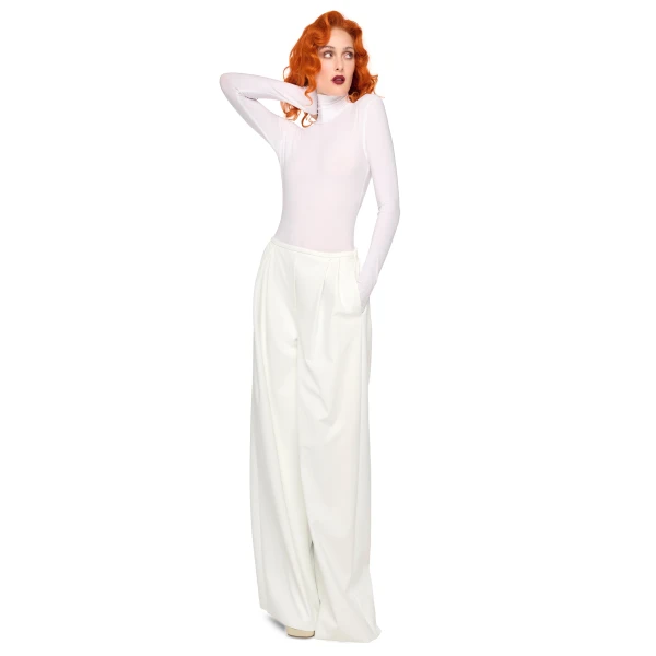 Norma Kamali Long Sleeve Turtle Bodysuit, view 4