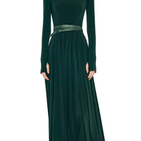 Elevate your elegance in this Norma Kamali  from the resort wear edit