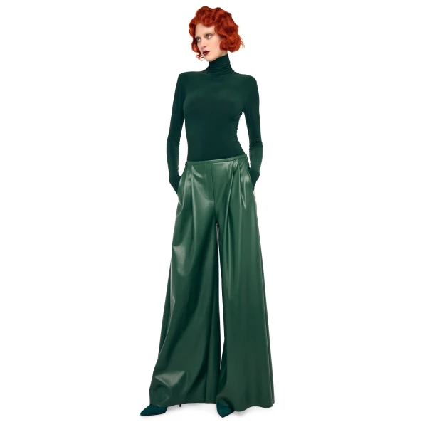 Norma Kamali Mens Pleat Pant, view 4