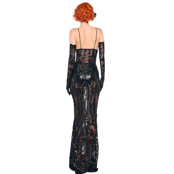 Norma Kamali Obie Long Skirt, view 3