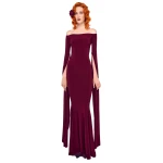 Elevate your elegance in this Norma Kamali  from the resort wear edit