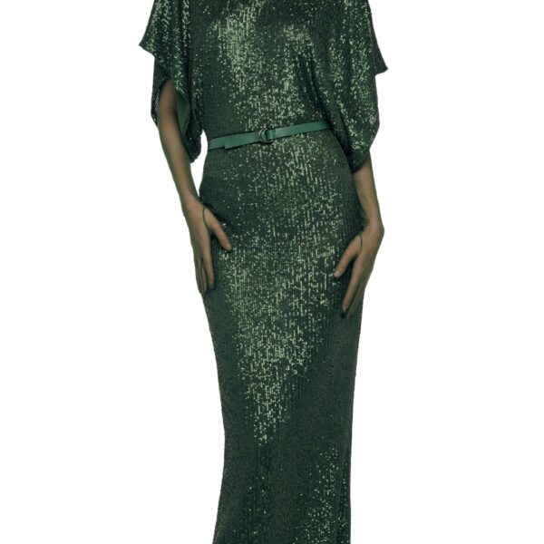 Elevate your elegance in this Norma Kamali  from the resort wear edit