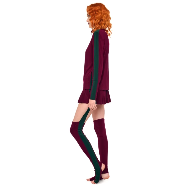 Norma Kamali Side Stripe Turtle Jacket, view 2