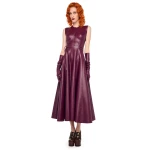 Norma Kamali Sleeveless Long Grace Dress | Ready to Wear Collection Coveti Elevate your elegance in this Norma Kamali from the resort wear edit