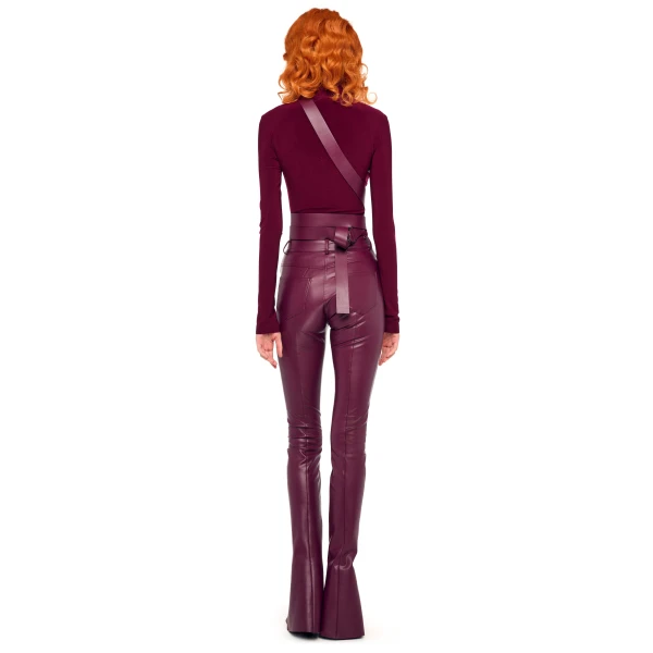 Norma Kamali Spat Jeans, view 5