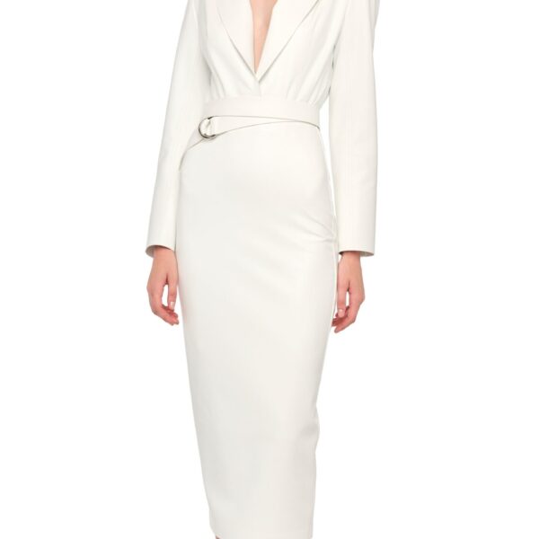 Elevate your elegance in this Norma Kamali  from the resort wear edit