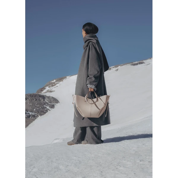 Polene Edition Textured Mist  Bag, view 4