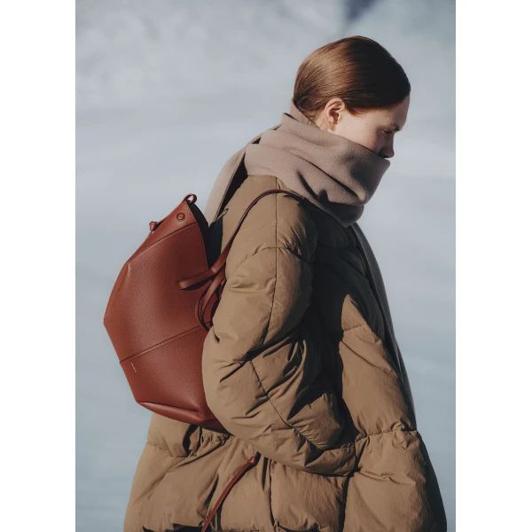 Polene Edition Textured Red Clay  Bag, view 2