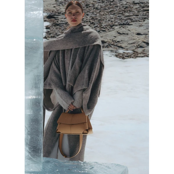 Polene Edition Textured Ocher  Bag, view 4