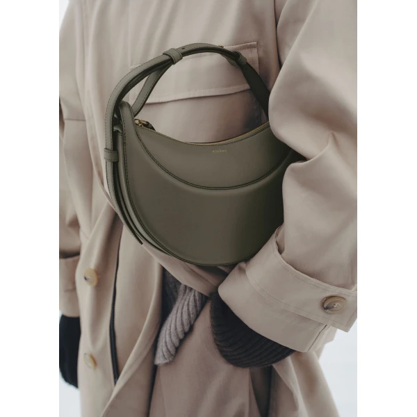 Polene Edition Smooth Smoky Green  Bag, view 2
