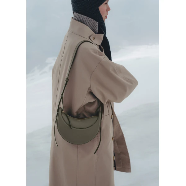 Polene Edition Smooth Smoky Green  Bag, view 3
