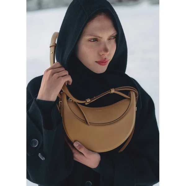 Polene Edition Smooth Ocher  Bag, view 4