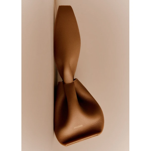 Polene Edition Textured Camel  Bag, view 3